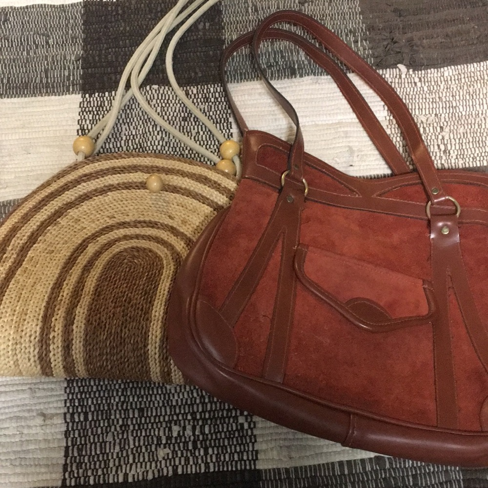 2 cool vintage purses